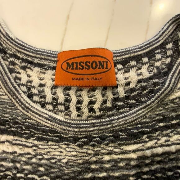MISSONI Vintage Knit Sleeveless Top - Picture 4 of 10